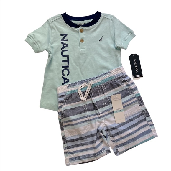 Nautica T-shirt Short Set - Picture 2 of 7